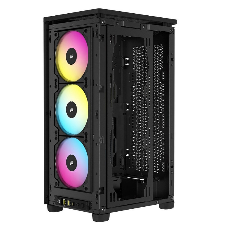 Корпус Corsair 2000D RGB Airflow Black (CC-9011246-WW) без БП