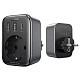 Зарядное устройство Ugreen CD314 30W Outlet Extender (2хUSB-A+USB-C) Black (90613)