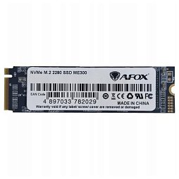 SSD диск AFox ME300 256GB M.2 2280 PCIe NVMe Gen 3x4 3D TLC NAND