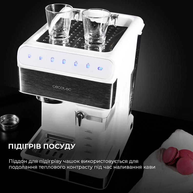 Кофеварка рожковая CECOTEC Power Instant-ccino 20 Touch Bianca