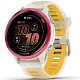 Спортивний годинник Garmin Forerunner 570 42mm Raspberry Aluminum with Translucent Bone/Mango Band (010-02970-02)