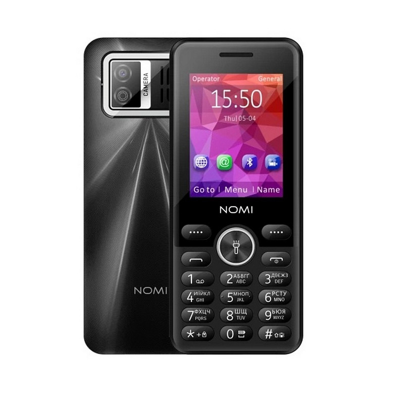 Мобильный телефон Nomi i2412 Dual Sim Black