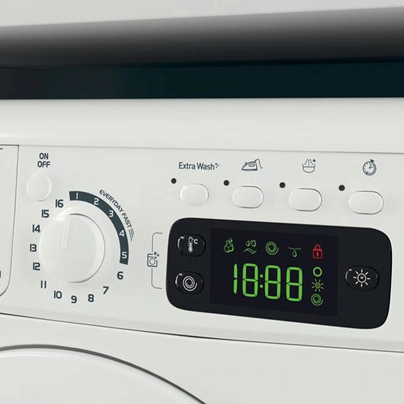 Прально-сушильна машина Indesit EWDE 71280 W EU