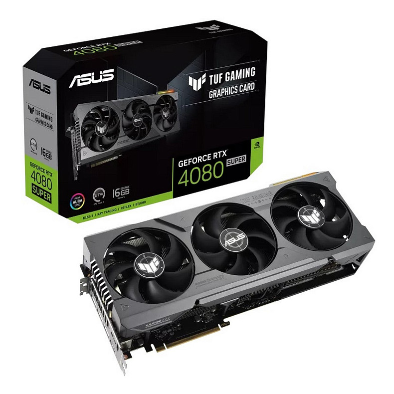 Видеокарта ASUS GeForce RTX 4080 SUPER 16GB GDDR6X GAMING TUF-RTX4080S-16G-GAMING