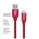 Кабель ColorWay USB-USB-C, 2.4А, 2м Red (CW-CBUC008-RD)