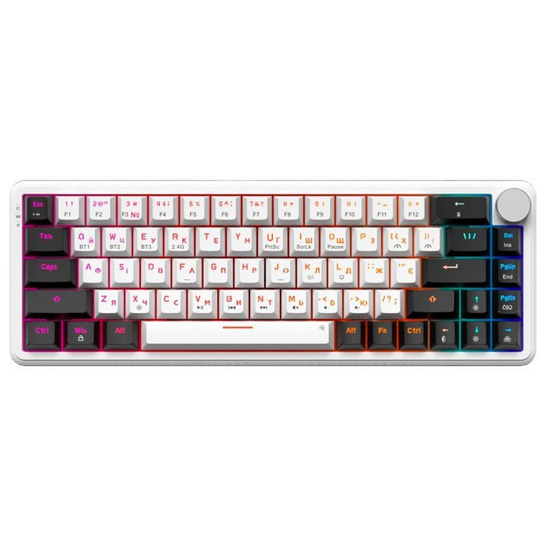 Клавиатура GamePro Asgard Valhalla MK210W Pro White