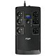 ИБП FSP NanoFit 800, 800ВА/480Вт, SCHUKO, USB/2хUSB зар 5V/1A(Max.), AVR, RG11