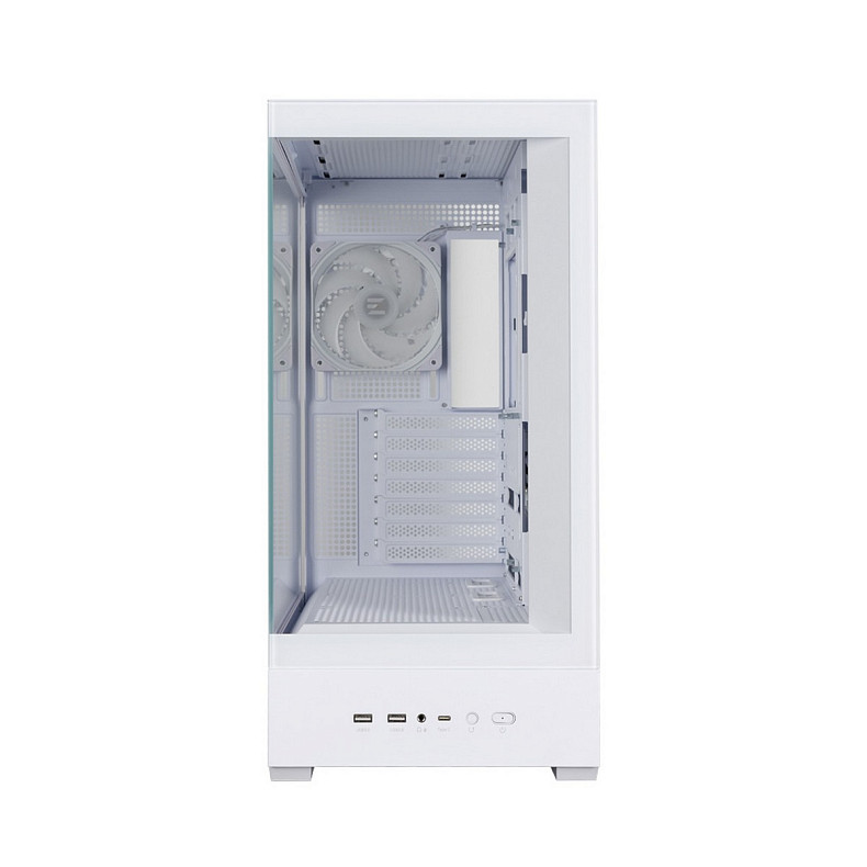 Корпус Zalman P40 DS без БЖ, 2xUSB3.0, 1x Type C, 3x120мм ARGB Reverse, 1x120мм ARGB, VGA 420мм, LC