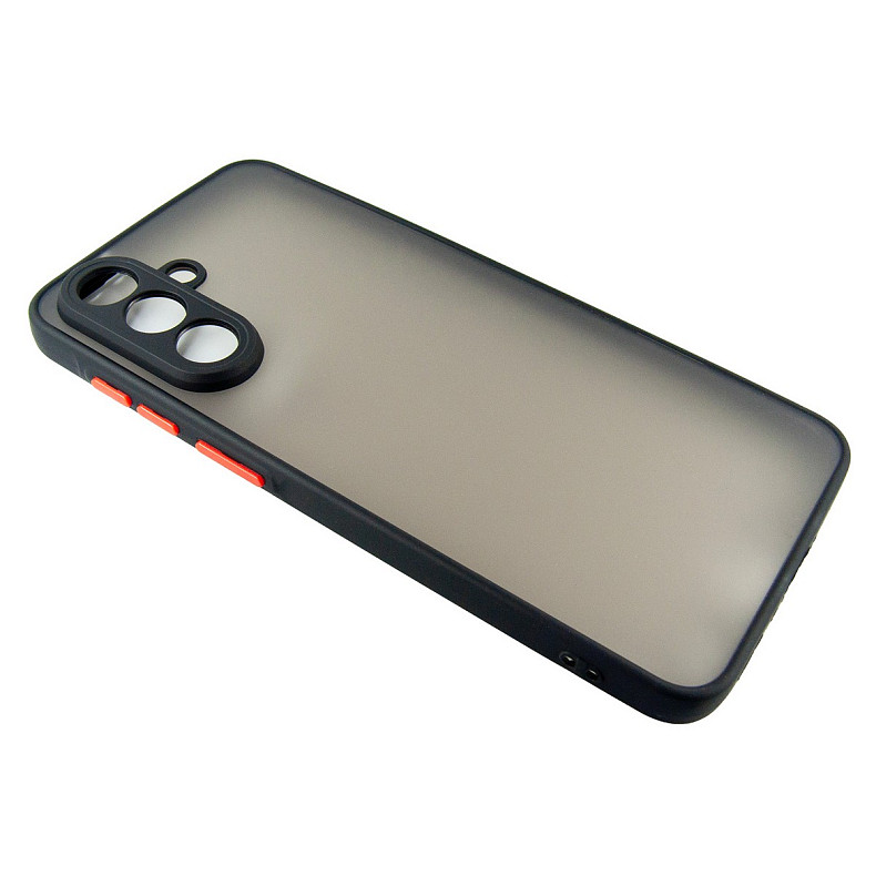 Чохол-накладка Dengos Matt для Samsung Galaxy A56 5G SM-A566 Black (DG-TPU-MATT-161)