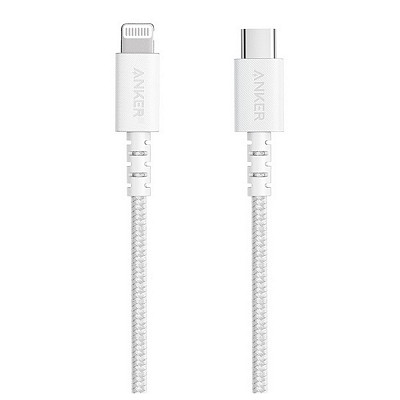 Кабель ANKER Powerline Select+ USB-C to Lightning - 0.9м V3 (Білий)