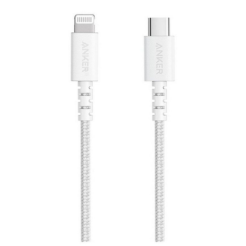 Кабель ANKER Powerline Select+ USB-C to Lightning - 0.9м V3 (Білий)