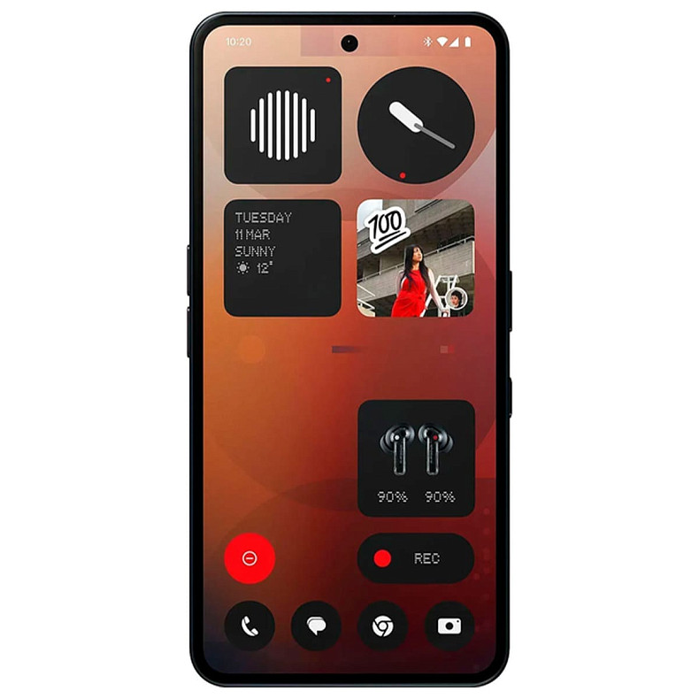 Смартфон Nothing Phone (3a) 12/256GB Black