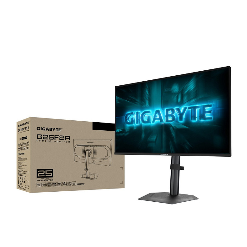 Монітор Gigabyte 24.5" Gaming G25F2A IPS Black 240Hz