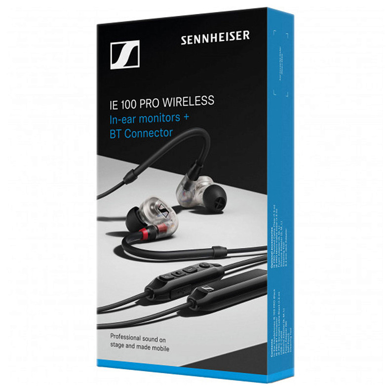 Навушники з мікрофоном Sennheiser IE 100 PRO Wireless Clear (509172)