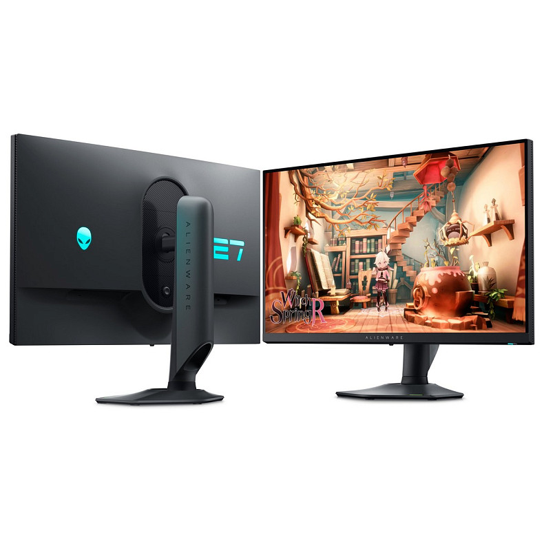 Монитор DELL 27" AW2724DM HDMI, 2xDP, USB, Fast IPS, 2560x1440, 180Hz, 1ms, sRGB 100%, G-SYNC, FreeS