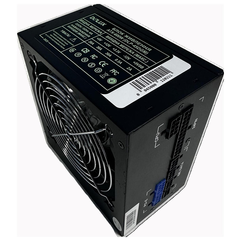 Блок питания Delux DLP-45DGM 600W