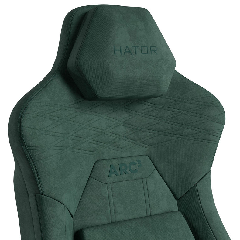 Крісло для геймерів HATOR Arc 3 XL Velour (HTC3448XL) Emerald