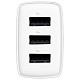 Мережевий зарядний пристрій Baseus Compact  Charger 3U 17W EU White (CCXJ020102)