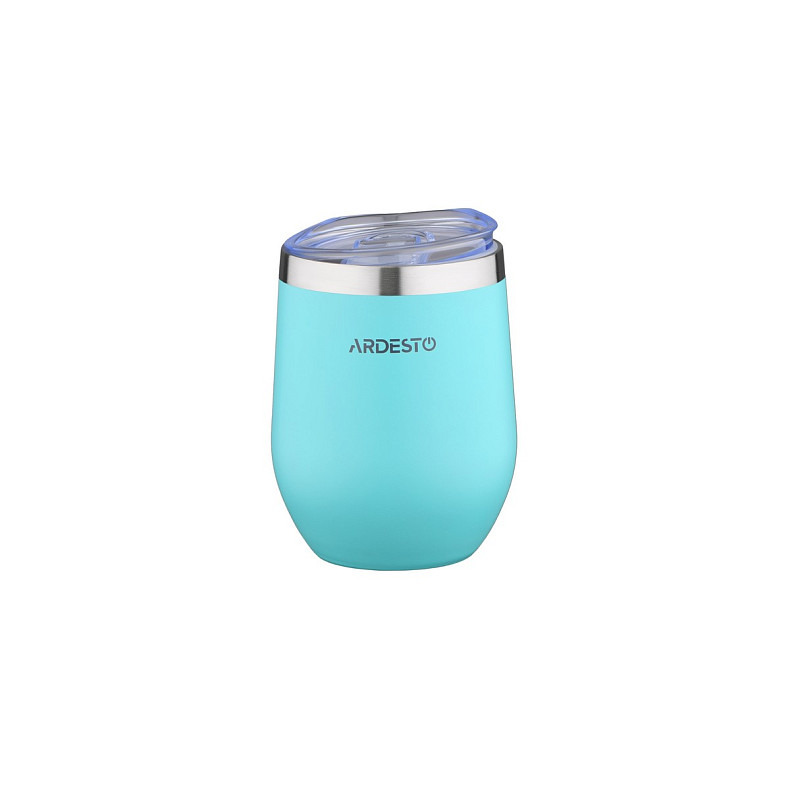 Термокружка Ardesto Compact Mug, 350мл, нержавеющая сталь, голубой (AR2635MMS)