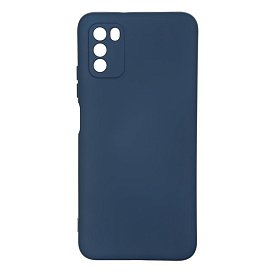 Чехол-накладка Armorstandart Icon для Xiaomi Poco M3 Camera cover Dark Blue (ARM58549)