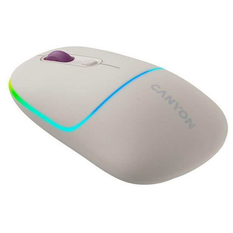 Мишка Canyon MW-22 Dual Band RGB Wireless Rice (CNS-CMSW22RC)