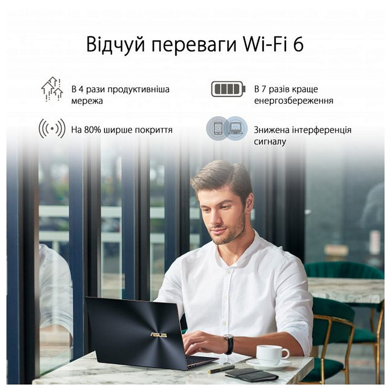 WiFi-адаптер ASUS USB-AX56 AX1800 USB 3.0 WPA3 MU-MIMO OFDMA