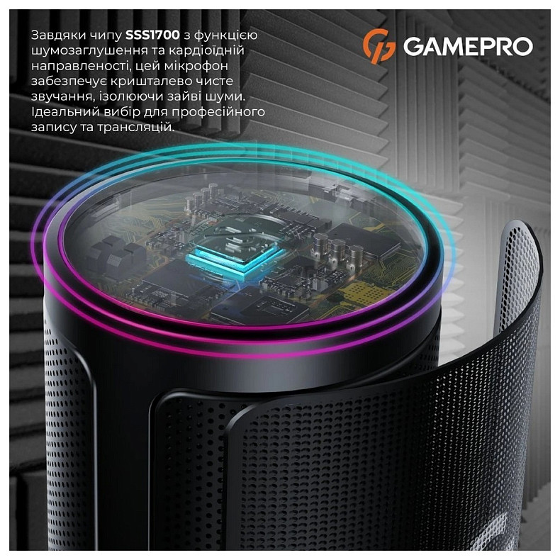 Микрофон GamePro UGM145B Black