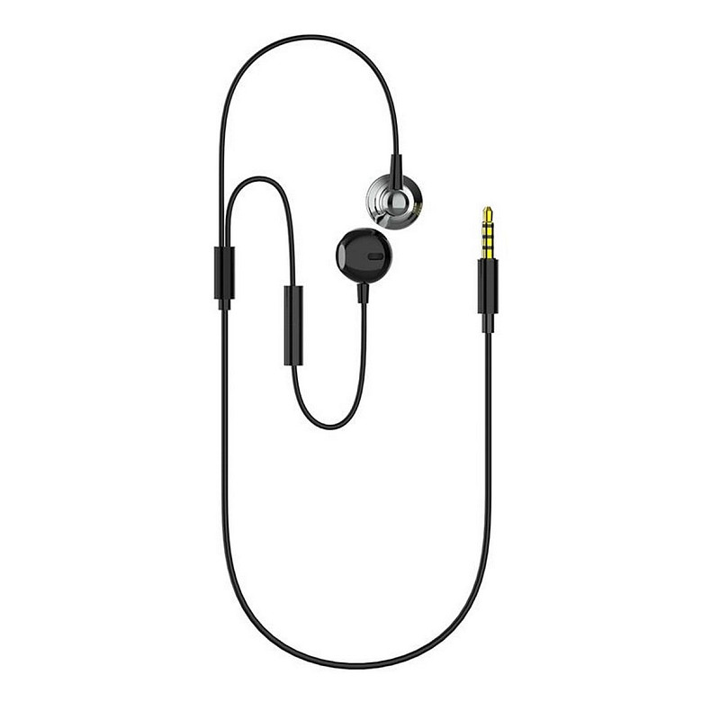 Гарнитура СolorWay Slim 3.5 mm Wired Earphone Blast 1 Black (CW-WD01BK)