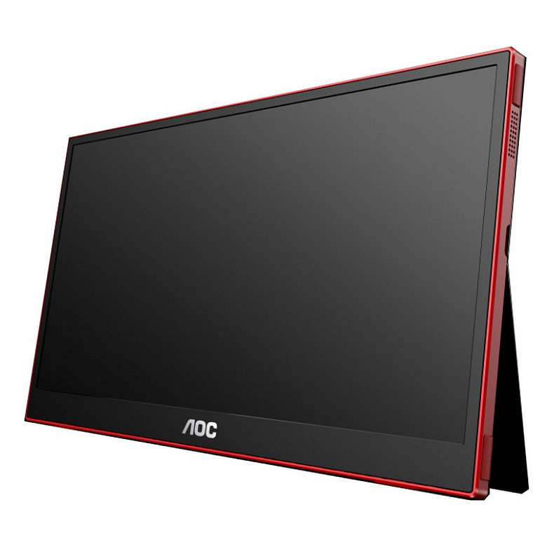 Монитор TFT AOC 15.6" 16G3 IPS FHD 144Hz HDMI USB-C MM Gaming Portable Black/Red