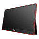 Монитор TFT AOC 15.6" 16G3 IPS FHD 144Hz HDMI USB-C MM Gaming Portable Black/Red