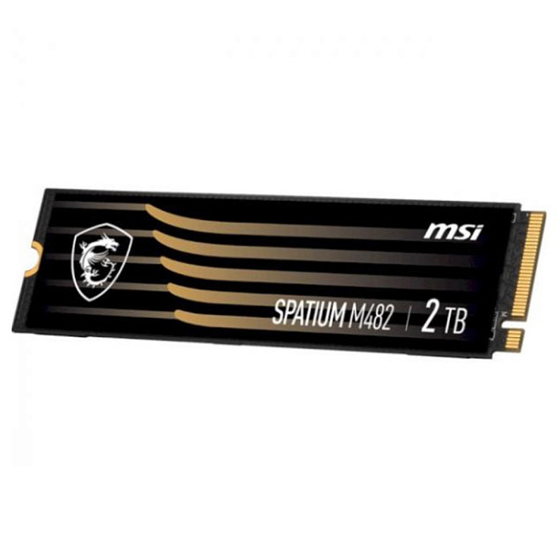 SSD диск MSI Spatium M482 2TB M.2 2280 PCIe 4.0 x4 NVMe 3D NAND TLC (S78-440Q730-P83)