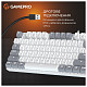Клавіатура GamePro Genesis Metallic MK110W Outemu Red Swithes USB White