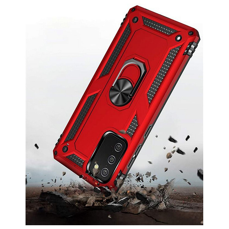 Чохол-накладка BeCover Military для Samsung Galaxy A02s SM-A025 Red (706014)