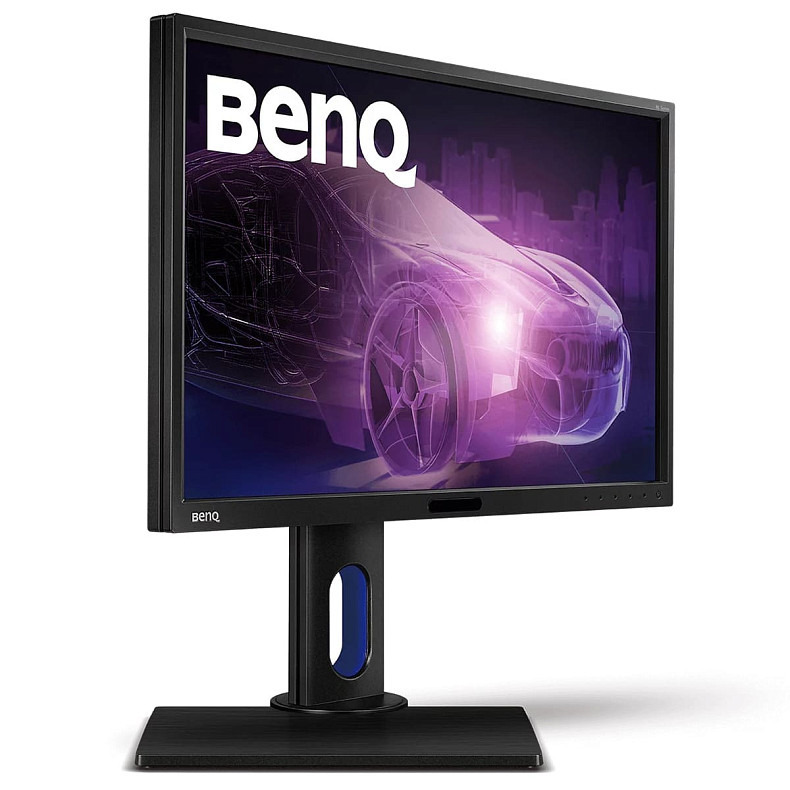 Монітор 23.8" BenQ BL2420PT, QHD, IPS, DVI-DL, DP, HDMI, USB, Pivot, HAS, колонки, чорний