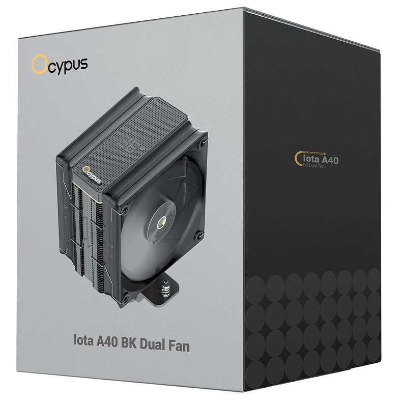 Система охолодження Ocypus IOTA A40 BK DUAL FAN (IOTA-A40-BK2NNWD00X-GL)