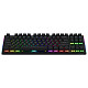 Клавіатура HATOR Gravity X TKL orange (HTK550) black, US Layout