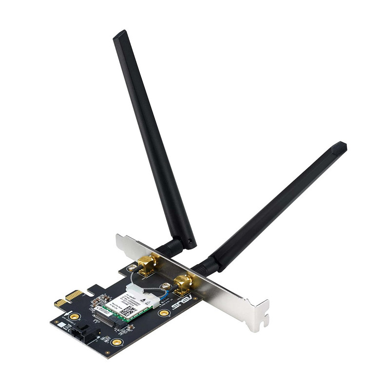 Адаптер WiFi ASUS PCE-BE6500 BE6500, PCI-Express x1, BT5.4