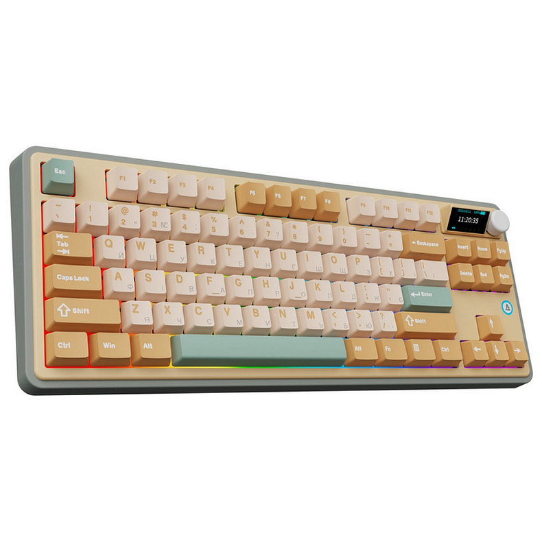 Клавіатура Ajazz AK870 Jasmine Switch Yellow (AK870-JS-YWG)