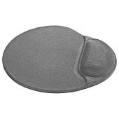 Коврик под мышку гелевой Defender Easy Work, лайкра, серый