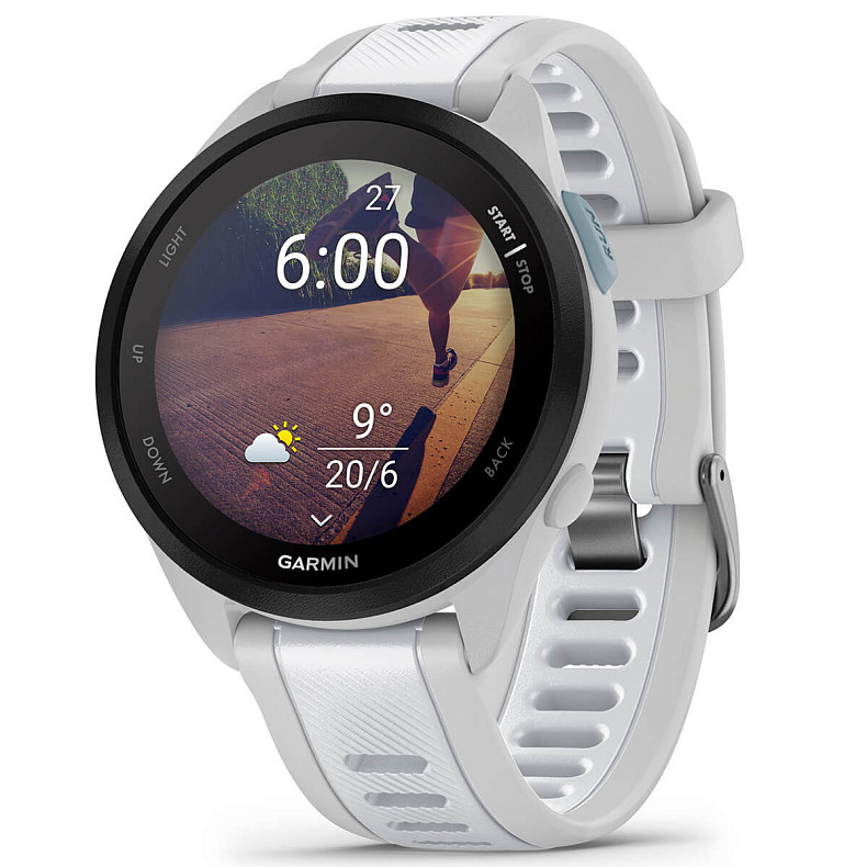 Спортивний годинник GARMIN Forerunner 165 Music Mist Gray/Whitestone