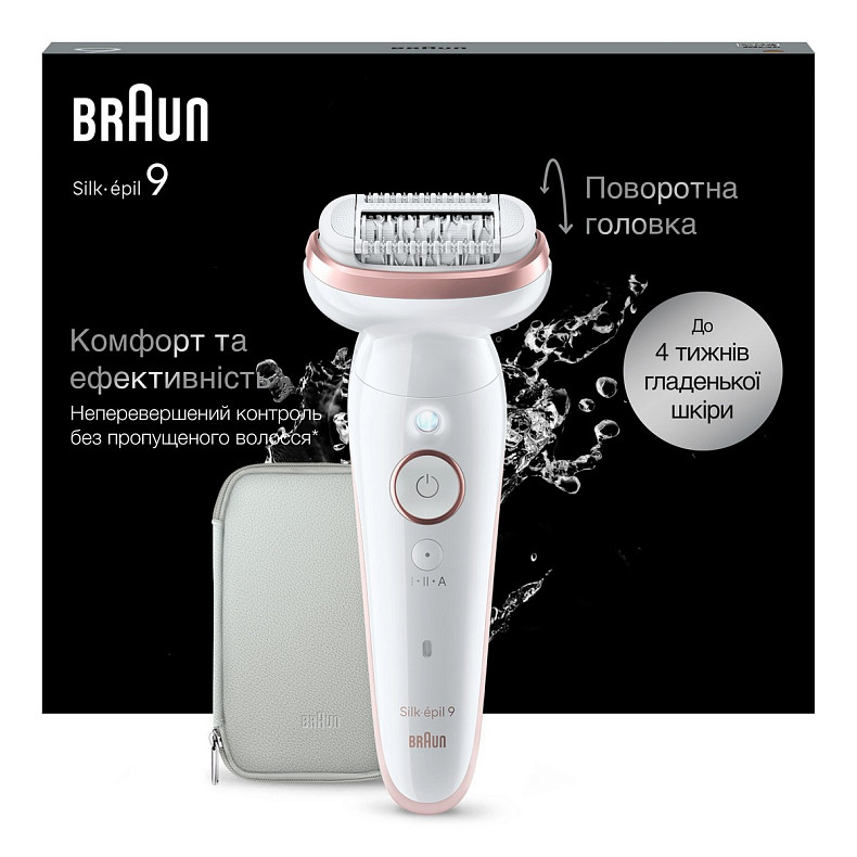 Эпилятор BRAUN Электро эпилятор Silk_epil 9 SES 9-000