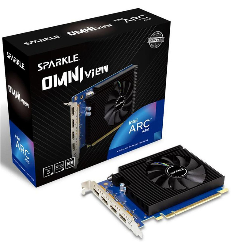 Відеокарта Sparkle ARC A310 4GB GDDR6 (SA310F-4G)