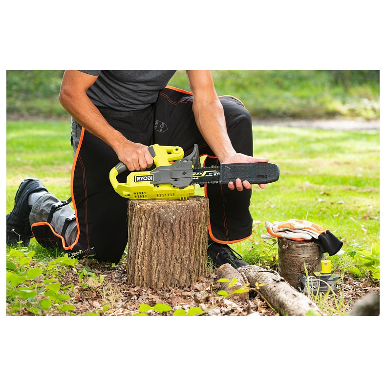 Пила цепная аккумуляторная Ryobi RY18CS20A-125