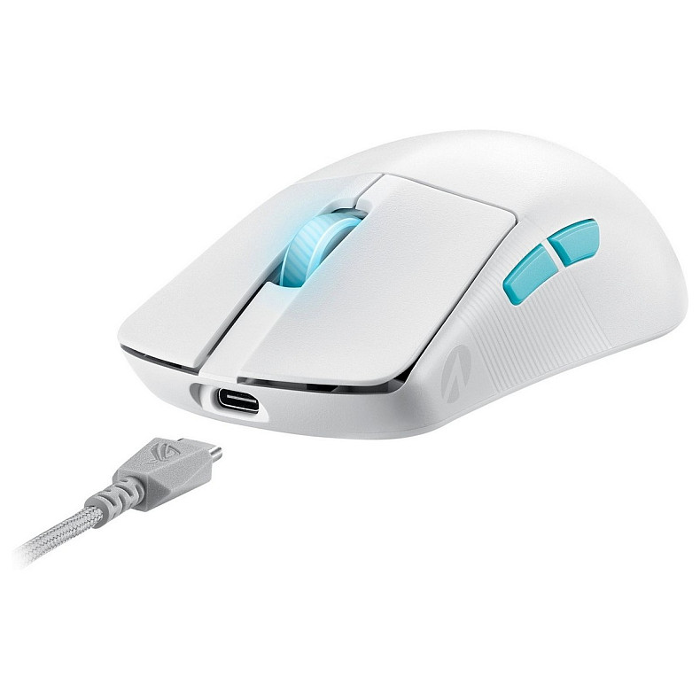 Мышка Asus ROG Harpe Ace Aim Lab Edition White (90MP02W0-BMUA10)