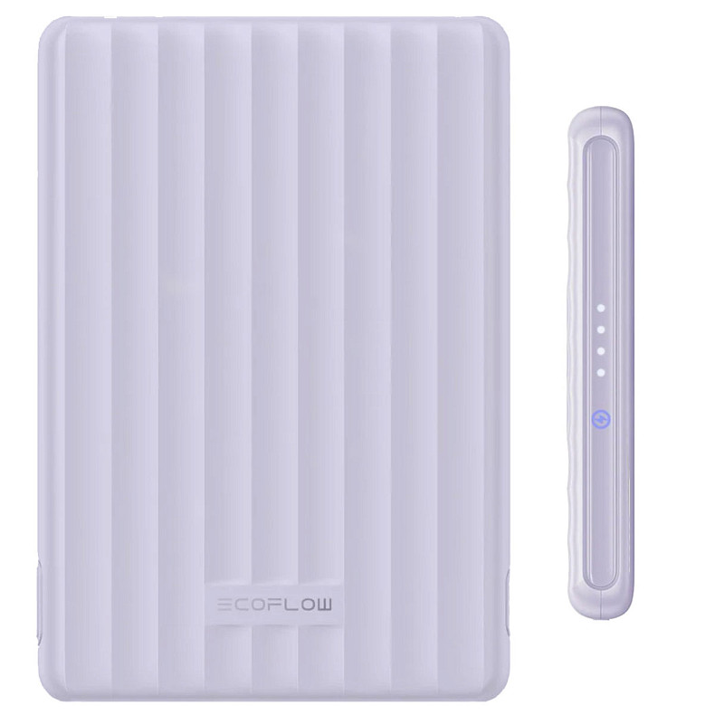 Повербанк EcoFlow RAPID Mag Power Bank 5000mAh фиолетовый
