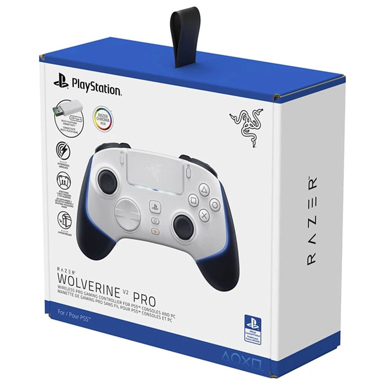 Геймпад RAZER Wolverine V2 PRO for PS5 White (RZ06-04710200-R3G1)