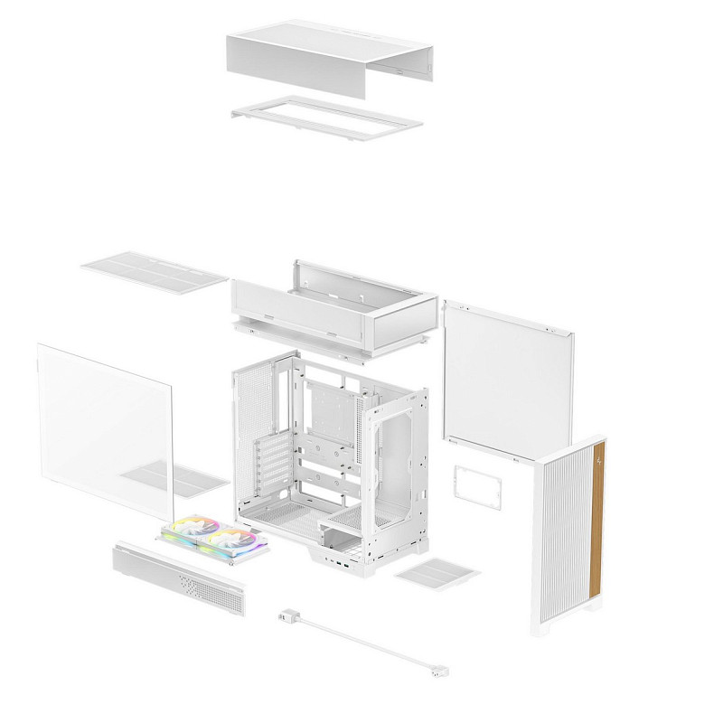 Корпус DeepCool CL660 White (R-CL660-WHNNA0-G-1)