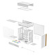 Корпус DeepCool CL660 White (R-CL660-WHNNA0-G-1)