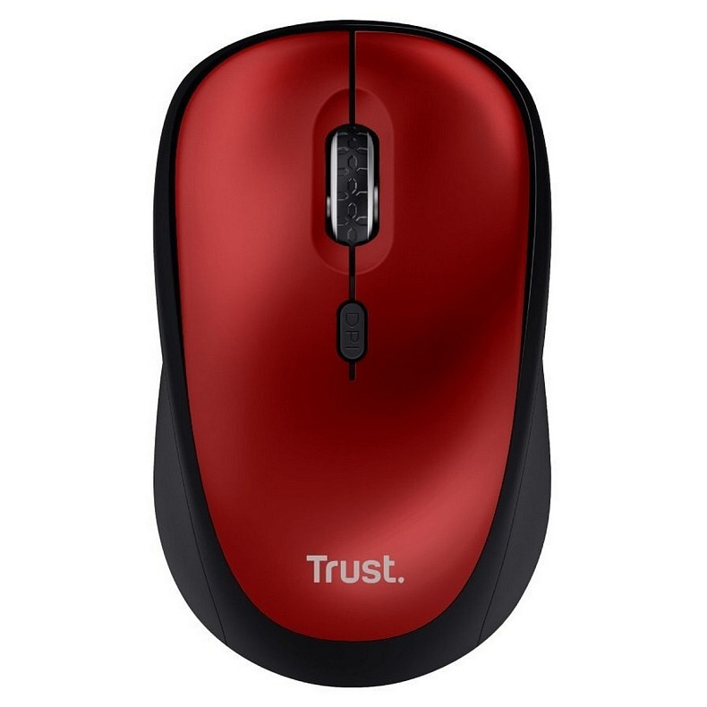 Мишка Trust Yvi+ Silent WL ECO RED (24550_TRUST)