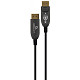 Кабель оптичний (AOC) DisplayPort V.1.4, 8К 60Гц/4К 120Гц, позолочені конектори, 30 м